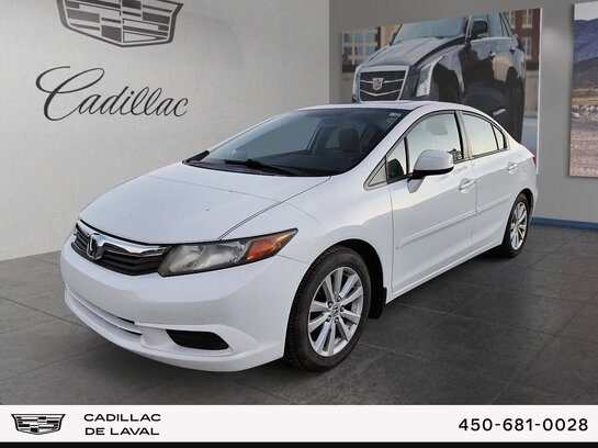 2012 Honda Berline Civic 2012 White