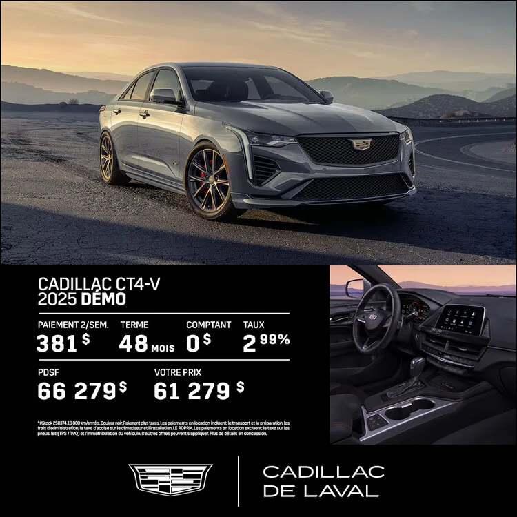 6b775bd5f07e282322f5e320b5da2216 cadillac laval promo novembre CT4 V 2025 FR 750x750
