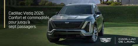 Cadillac Vistiq 2026 : VUS électrique de luxe à 3 rangées maintenant disponible à Laval