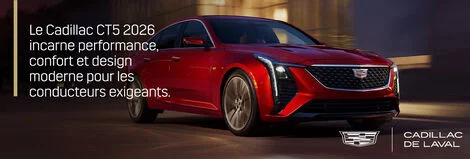 Découvrez la Cadillac CT5 et CT5-V 2026 : luxe, puissance et technologie réunis à Laval