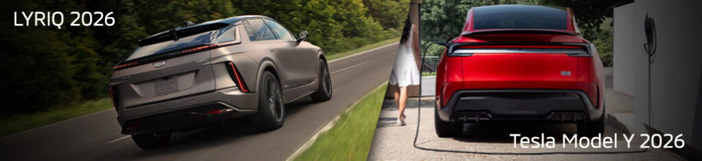 Cadillac laval blog fevrier LYRIQ 2026 vs Tesla Y 2026 IMAGE3 1024x235