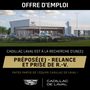Cadillac laval mars OFFRE EMPLOI PREPOSE SERVICE FR 300x300