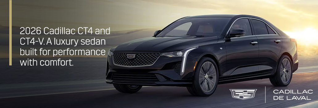 2026 Cadillac CT4 and CT4-V: Refreshed Sport Sedans