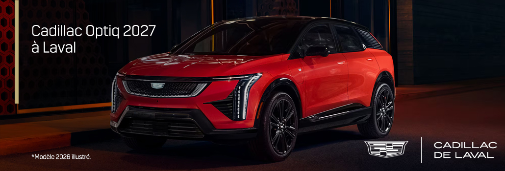 Cadillac OPTIQ 2027 : le futur VUS électrique de luxe à surveiller à Laval