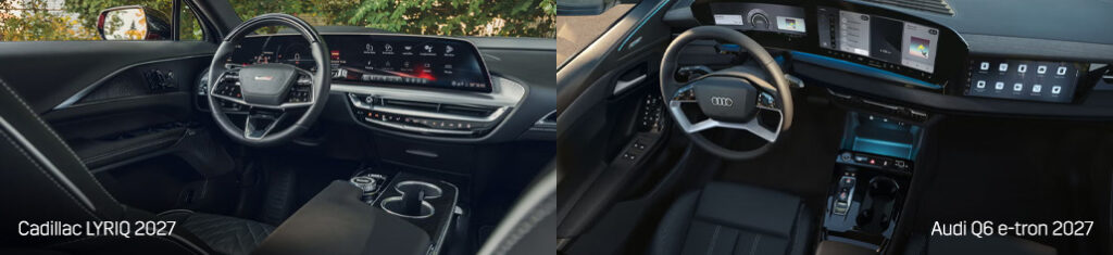 LYRIQ 2027 vs Audi Q6 e-tron 2027